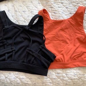 NWOT Aerie high neck sports bras